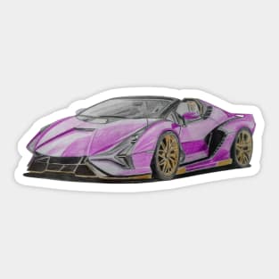 Lamborghini Sticker